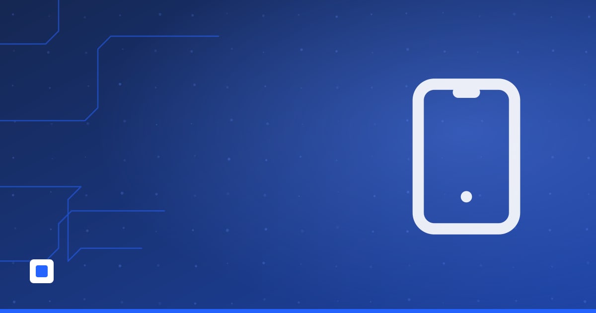 Symbolgrafik von via·tech zum Thema Smartphone & Tablet