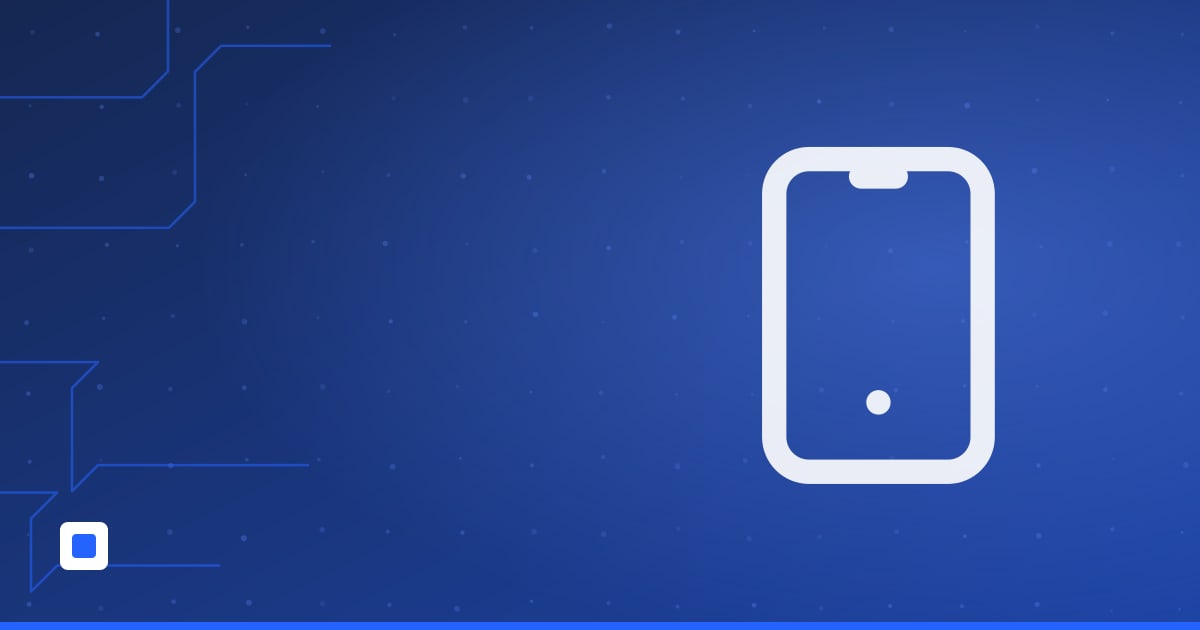 Symbolgrafik von via·tech zum Thema Smartphone & Tablet