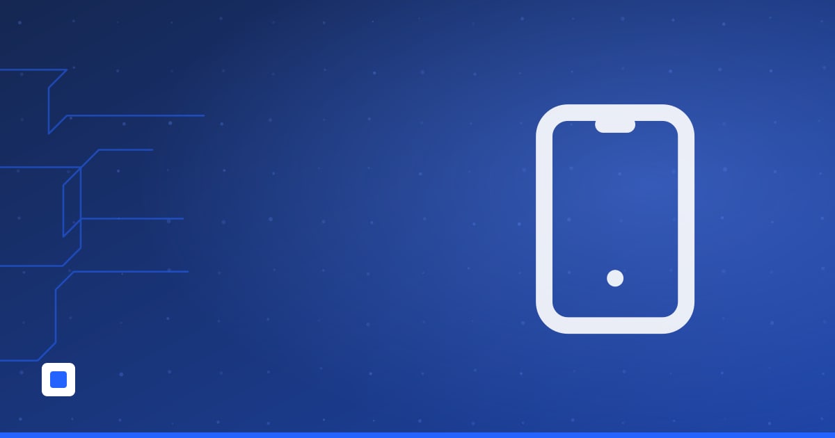 Symbolgrafik von via·tech zum Thema Smartphone & Tablet