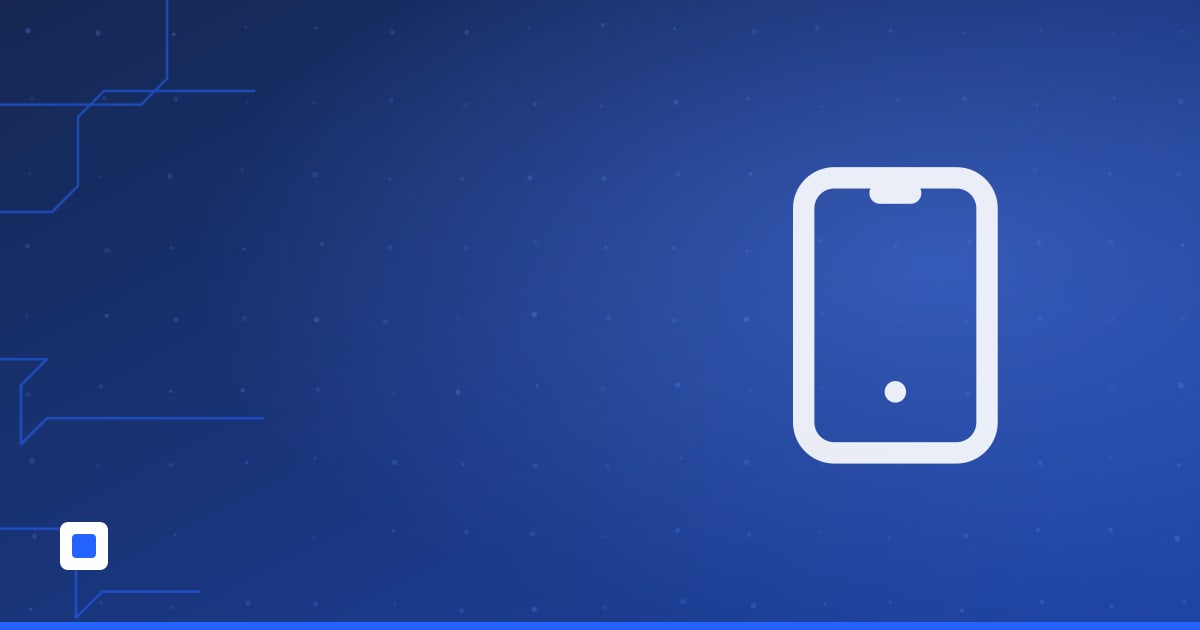 Symbolgrafik von via·tech zum Thema Smartphone & Tablet