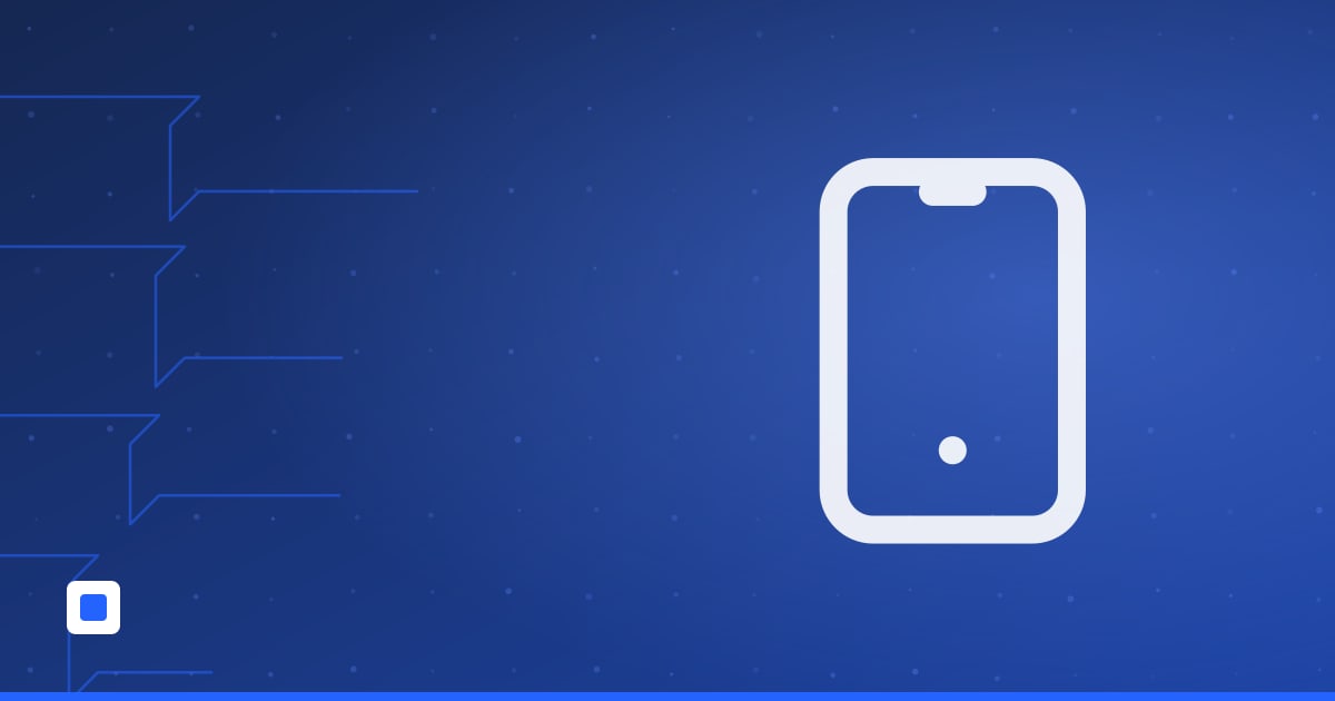 Symbolgrafik von via·tech zum Thema Smartphone & Tablet